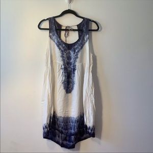 Tie dye beach cover up